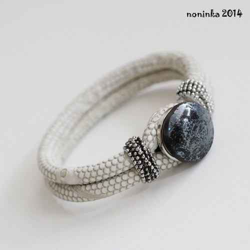 Variabilní náramek bílý — foto 1