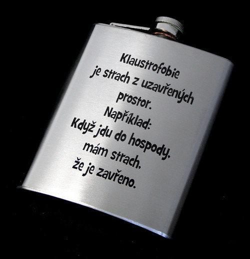Nerezová placatka (klaustrofobie)