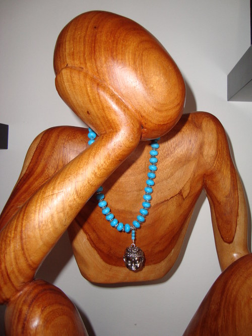 Náhrdelník - Buddha Dordenma — foto 1