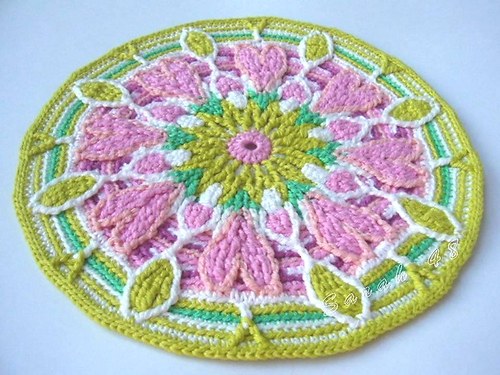 Vítání jara - jarní mandala — foto 1