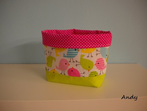 Látkový boxík - pipinky — foto 1