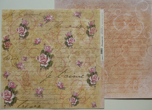 Oboustranná čtvrtka 30,5x30,5 cm