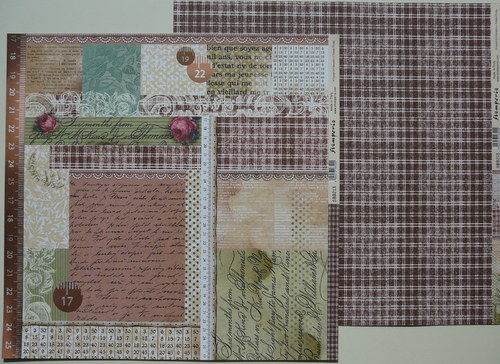 Oboustranná čtvrtka 30,5x30,5 cm