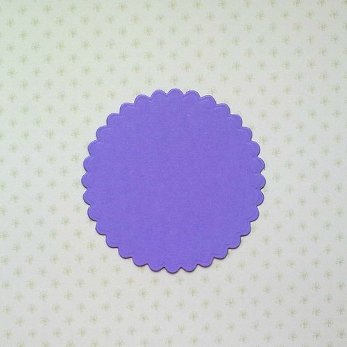 Výsek - Zoubkovaný kruh 9cm