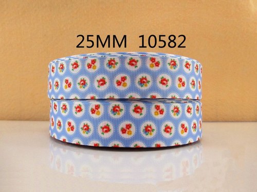 Stuha rypsová š.25 mm: Růžičky