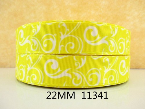 Stuha rypsová š.22 mm: Swirls