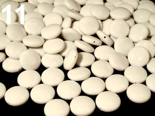 Korálky COLOR - placka - 16 mm - 10 ks