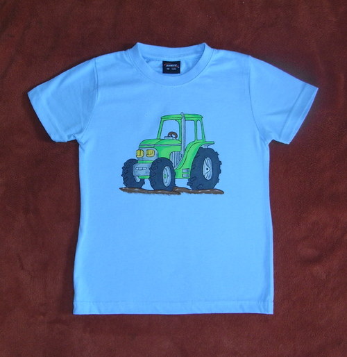 Tričko - traktor — foto 1