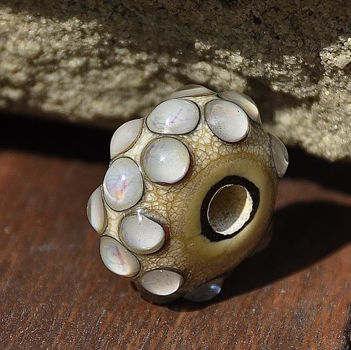 BHB Big hole beads "Písečná perla" — foto 1