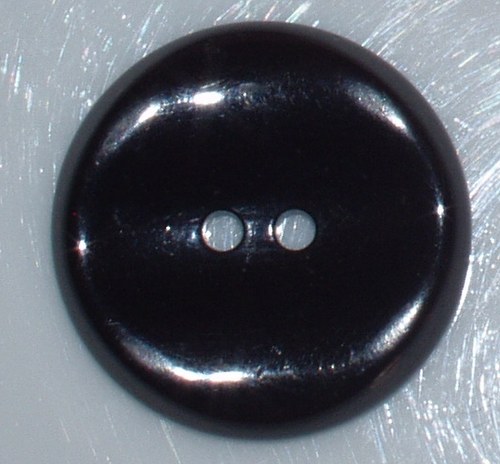 Knoflík modročerný