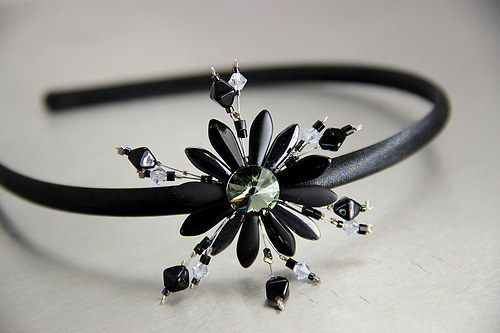 Čelenka : " Spring in black " — foto 1