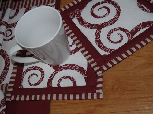 Prostírání pod hrníčky- Cherry — foto 1