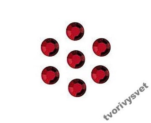20ks - Kamínky Swarovski - červené