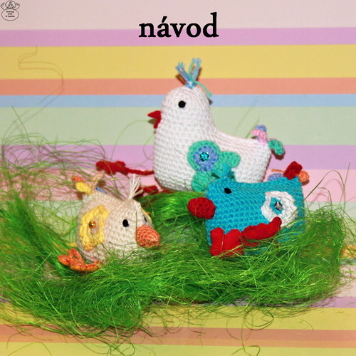 Návod_háčkovaný ptáček II_dvě varianty
