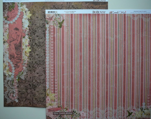 Čtvrtka Little Miss Brenna 30,5x30,5 cm