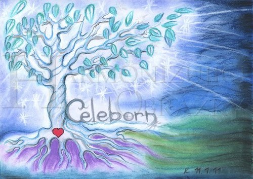 Celeborn stříbrný strom - kartička — foto 1