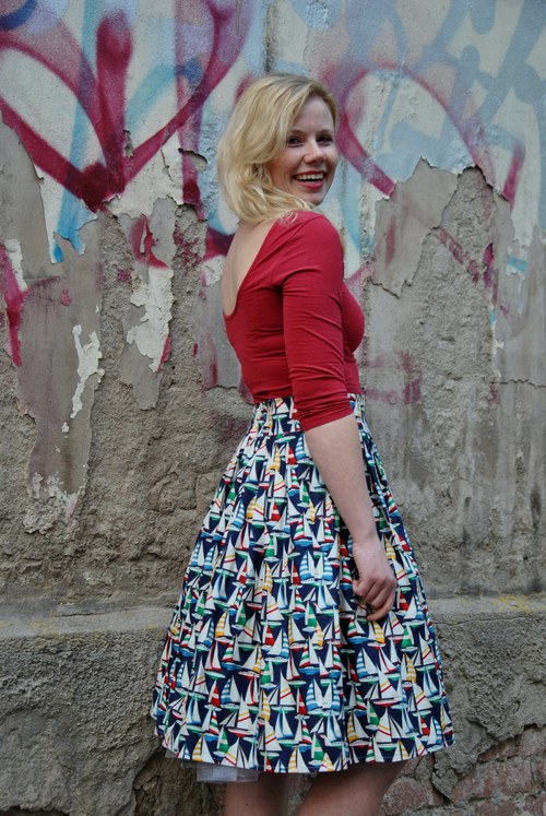 Padesátková sukně Lodičková. — foto 1
