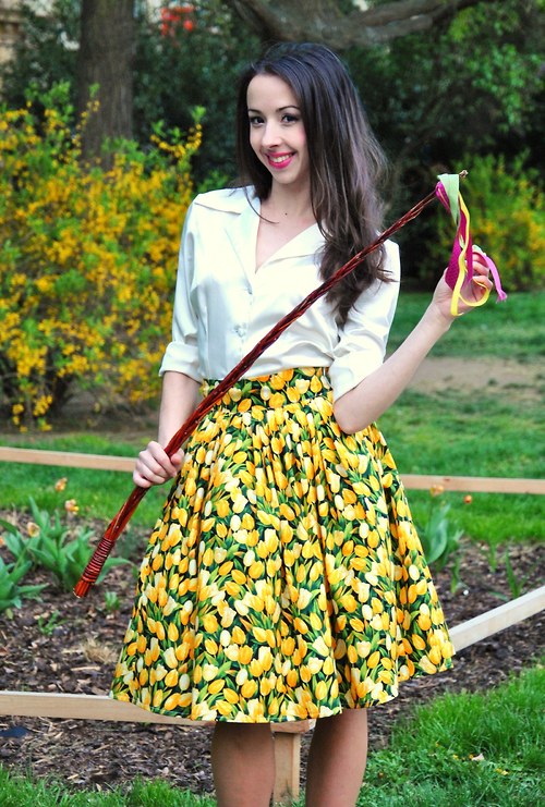 Padesátková sukně Tulipánová. — foto 1