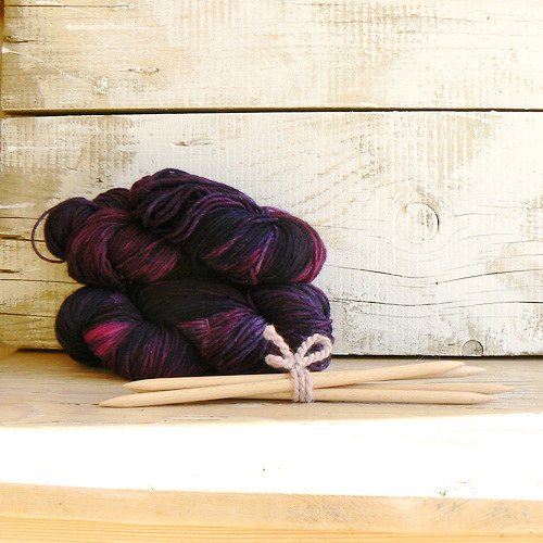 Violet wonder- ručně barvená — foto 1