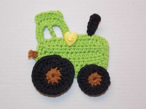 Zelený traktor — foto 1