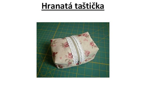 Fotopostup- hranatá taštička