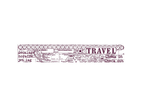 MAXI Stamp 30x5 cm Cesty - AKCE!!!