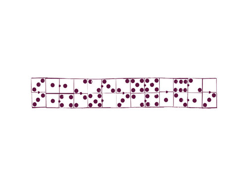 StampoMaxi, 5x30, Domino