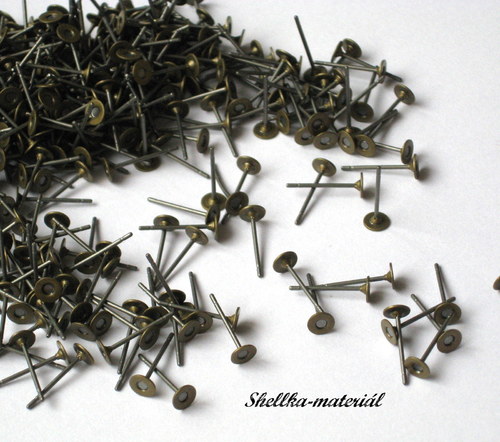 1654.Puzeta s ploškou /10mm/ 10 kusů