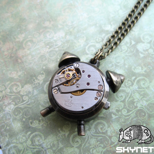 Steampunkový budík — foto 1