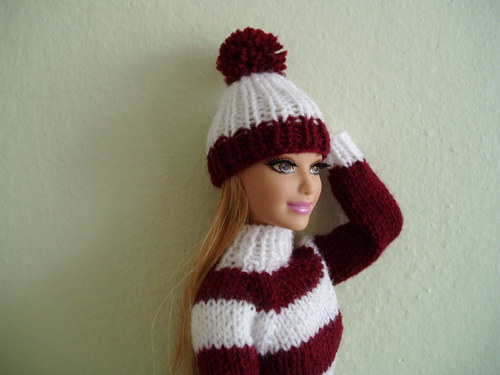 Kulich pro Barbie (3)-bordó — foto 1