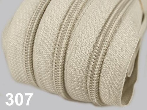 Zip spirálový 5mm metráž POL — foto 1