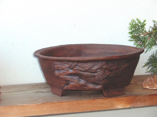 Bonsai miska tmavá větší — foto 1
