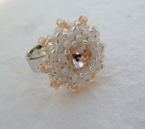 Swarovski prstýnek "Apricot" dětský! — foto 1