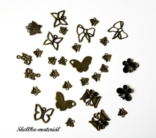 1701.Mix motýlů č.1/ 20g — foto 1