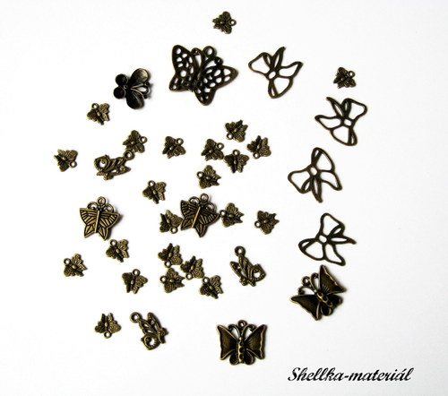 1703.Mix motýlů č.3/ 20g — foto 1