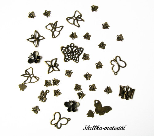 1705.Mix motýlů č.5/ 20g — foto 1