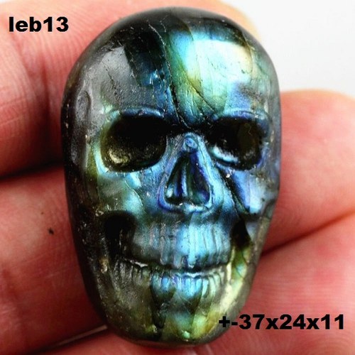 Labradorit- CABOCHON- lebka — foto 1
