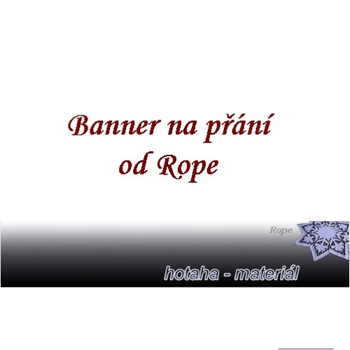 Banner na přání — foto 1
