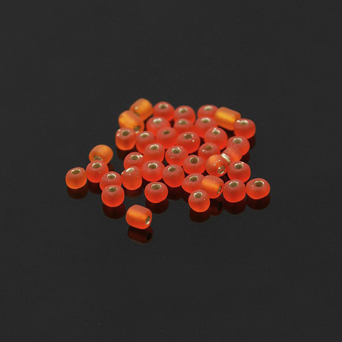 SKO4584, ROKAJL 4mm ČervenoORANŽOVÁ /10g