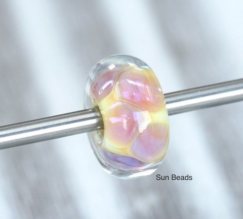 Big hole bead - Vanilkové nebe — foto 1