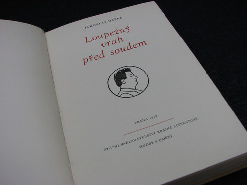 Loupežný vrah před soudem, Jaroslav Hašek