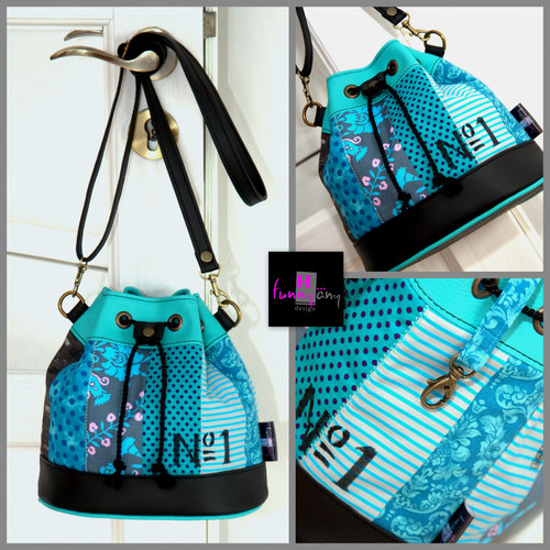 Ráchelka patchwork tyrkys I. — foto 1