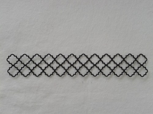 Bordura - Tessatina - černá