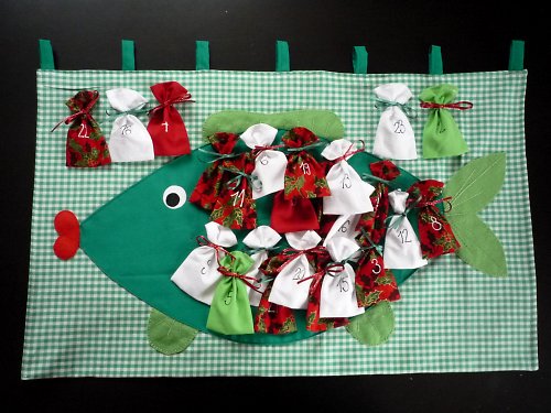 Adventní kalendář ryba — foto 1