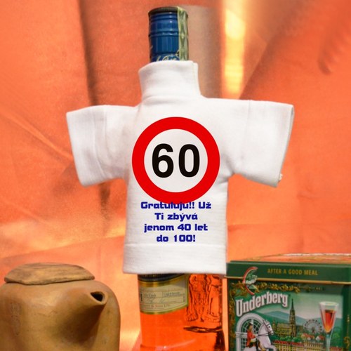 Minitričko na láhev "Dopravní značka"
