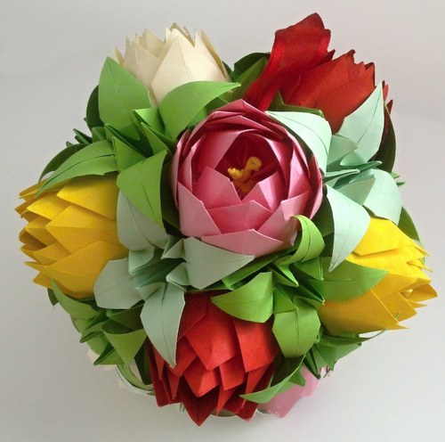 Lotosová kusudama