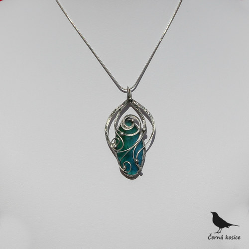 Vodní ornament - náhrdelník — foto 1