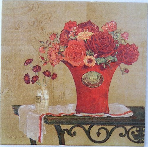 Zátiší-Obrázek Decoupage — foto 1