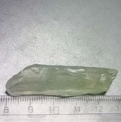 Kalcit surový - zelený D667 — foto 1