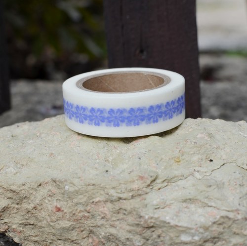 Washi páska "kvítka lila" — foto 1
